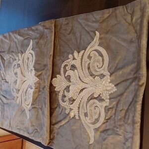 Heritage Lace 20x20 Inch Champagne Color Pillow Case**Was $75**